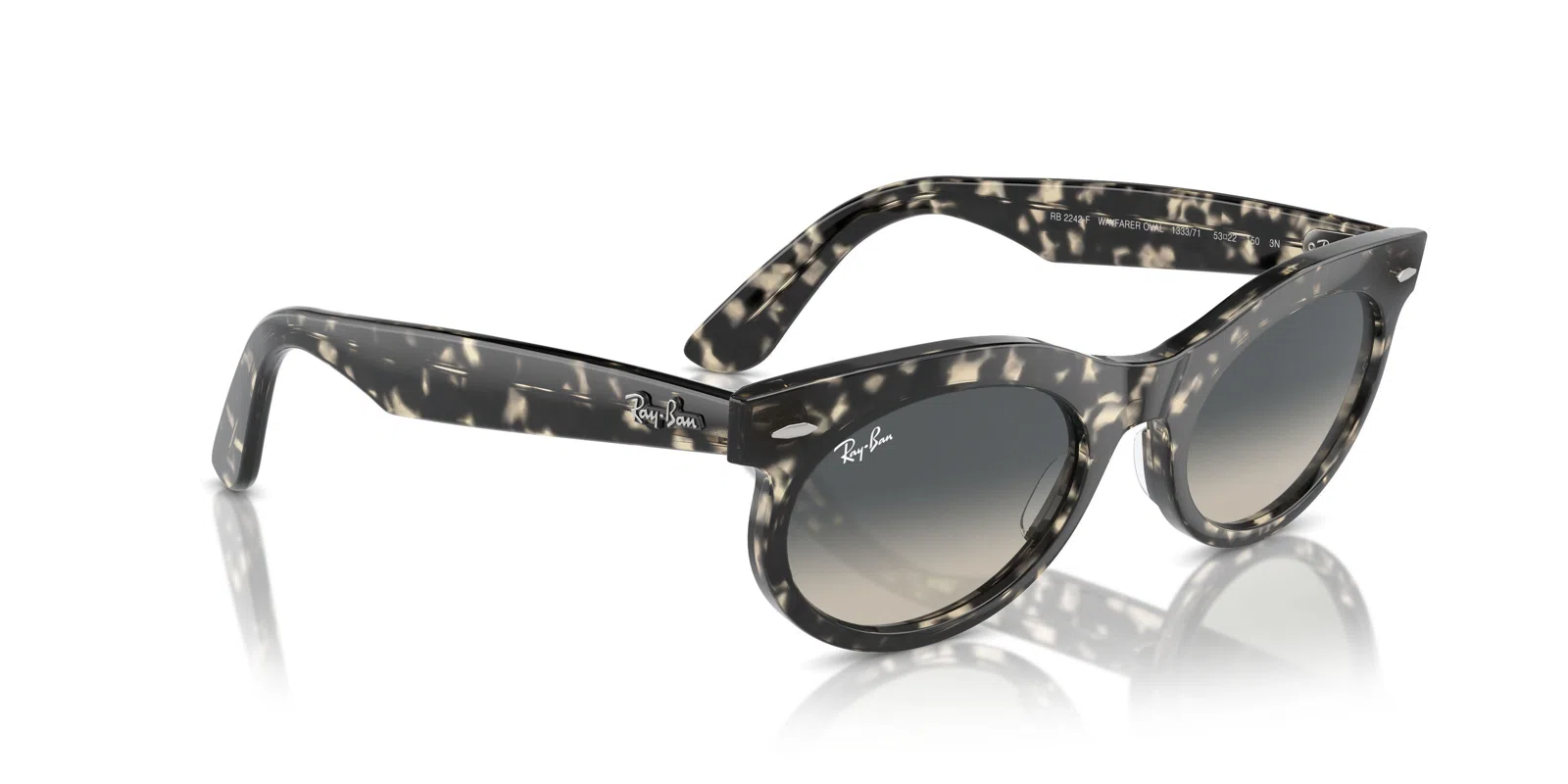 Ray-Ban Wayfarer Oval 2242F Sunglasses - view 22